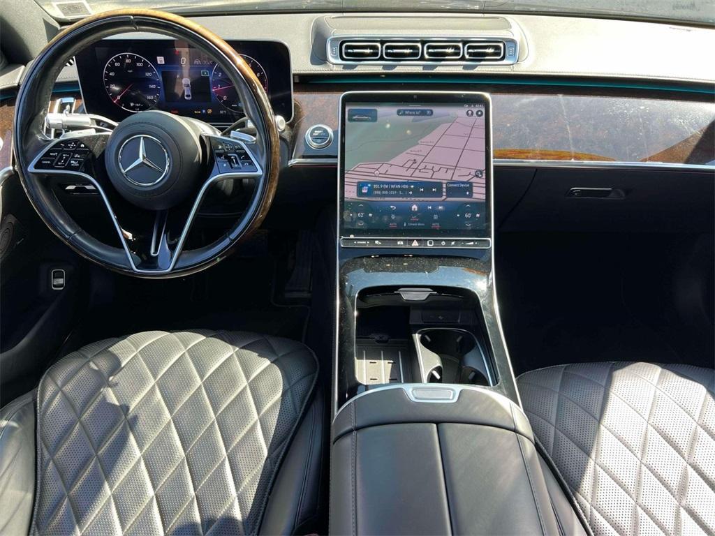 used 2022 Mercedes-Benz S-Class car, priced at $53,998