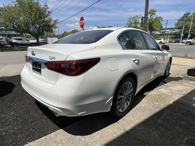 new 2024 INFINITI Q50 car, priced at $48,085