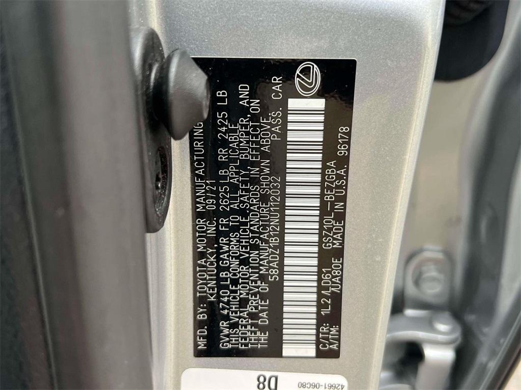 used 2022 Lexus ES 350 car, priced at $30,298