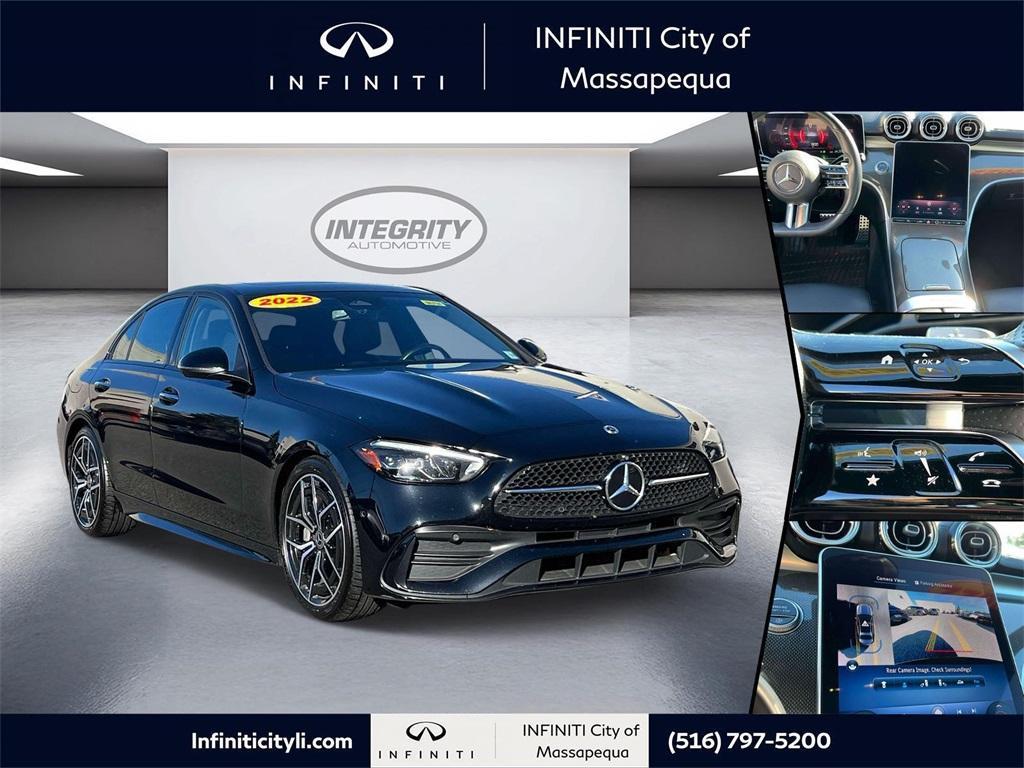used 2022 Mercedes-Benz C-Class car, priced at $32,298