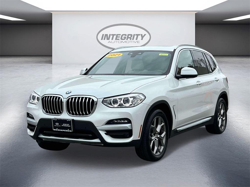 used 2021 BMW X3 car, priced at $23,698