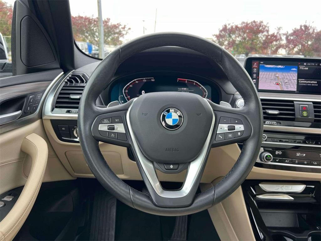 used 2021 BMW X3 car, priced at $23,698