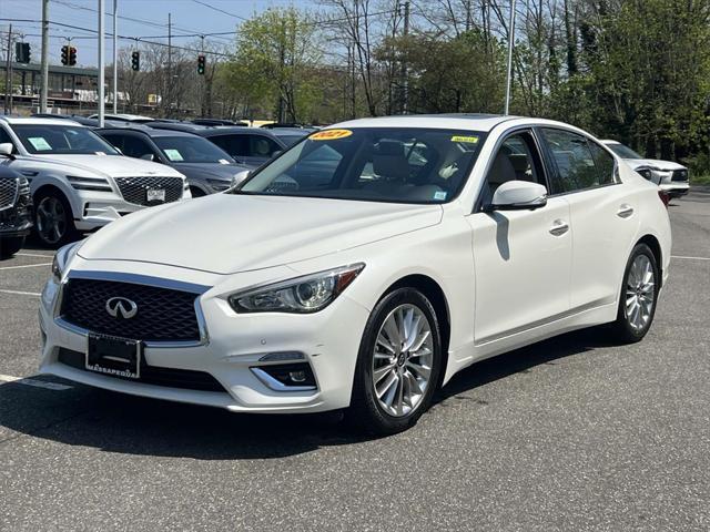 used 2021 INFINITI Q50 car, priced at $27,160