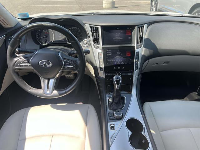 used 2021 INFINITI Q50 car, priced at $27,160