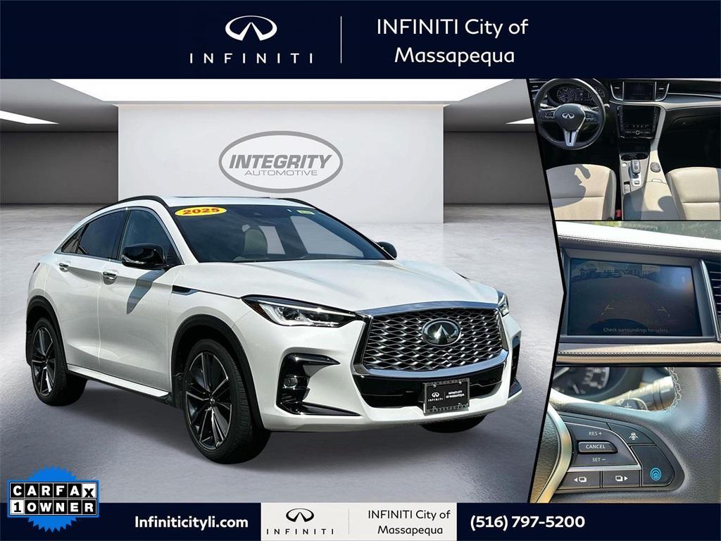 used 2025 INFINITI QX55 car, priced at $38,298