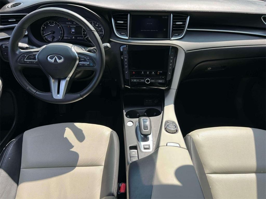 used 2025 INFINITI QX55 car, priced at $38,298
