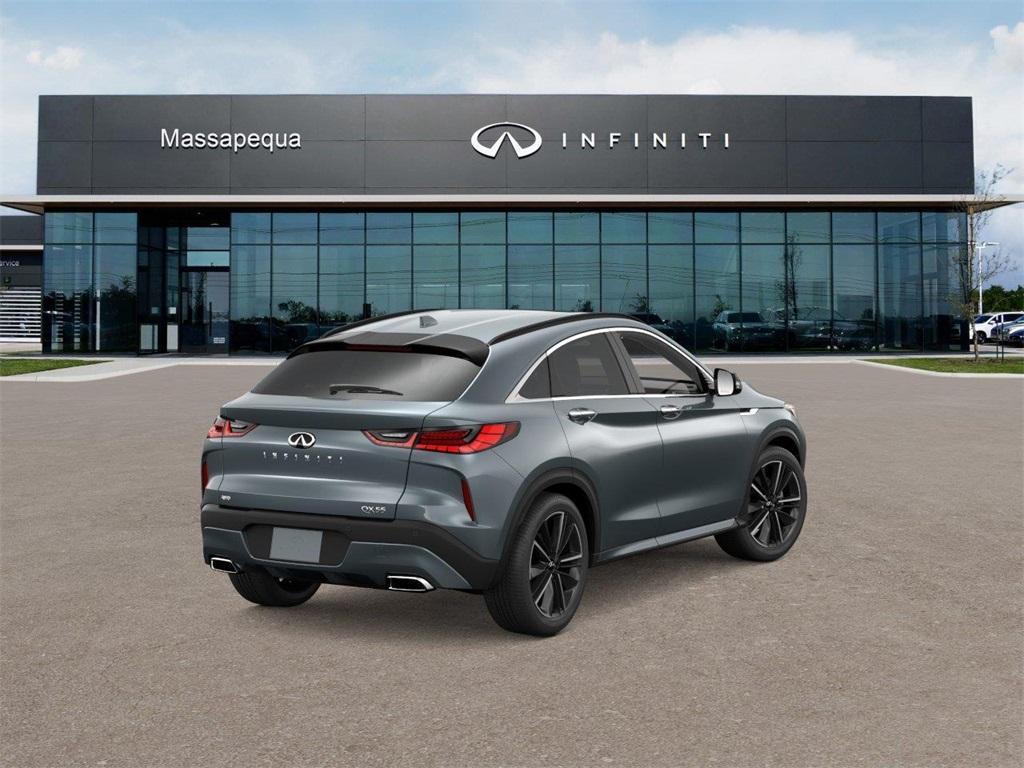 new 2025 INFINITI QX55 car, priced at $48,280