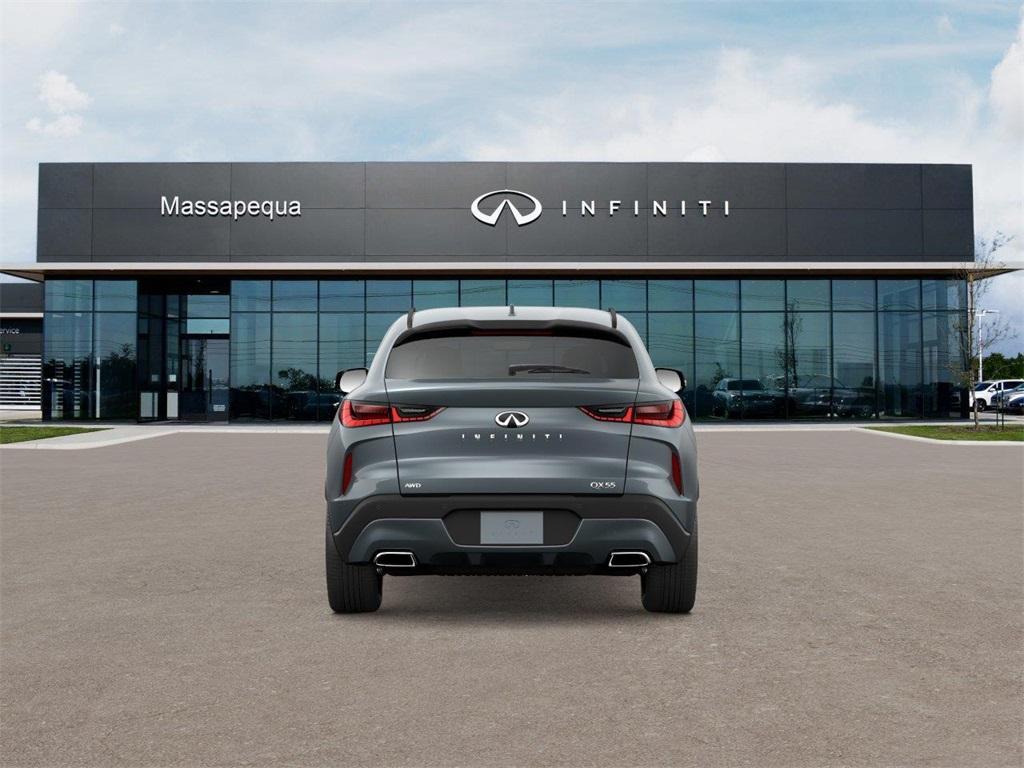 new 2025 INFINITI QX55 car, priced at $48,280