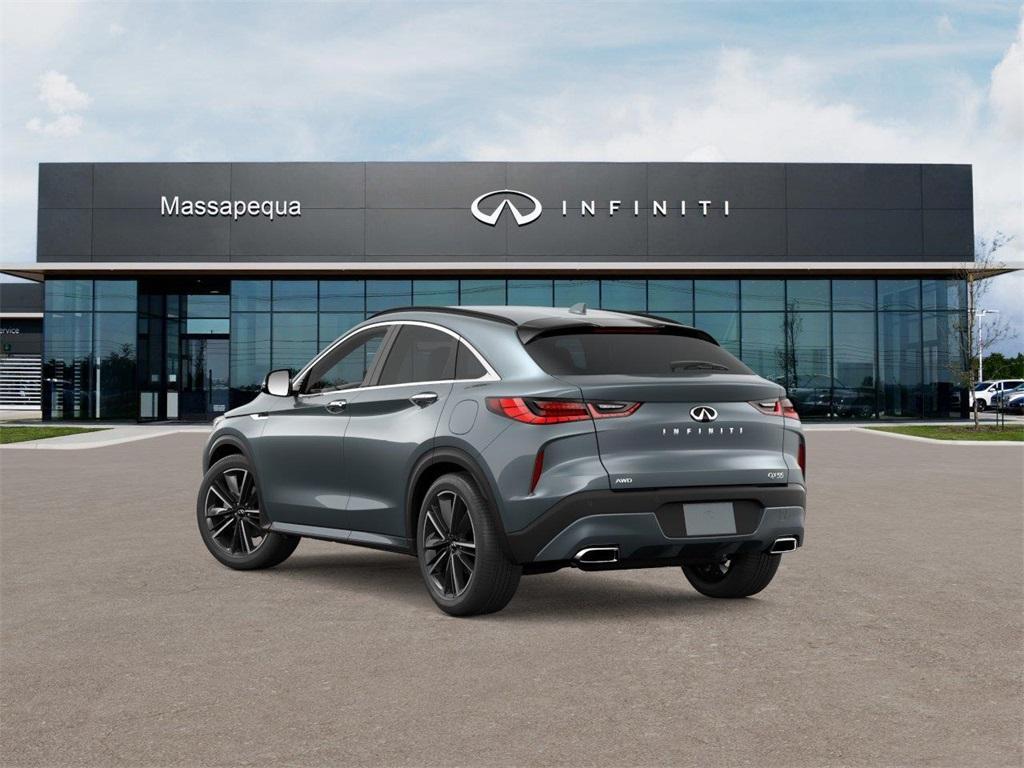 new 2025 INFINITI QX55 car, priced at $48,280