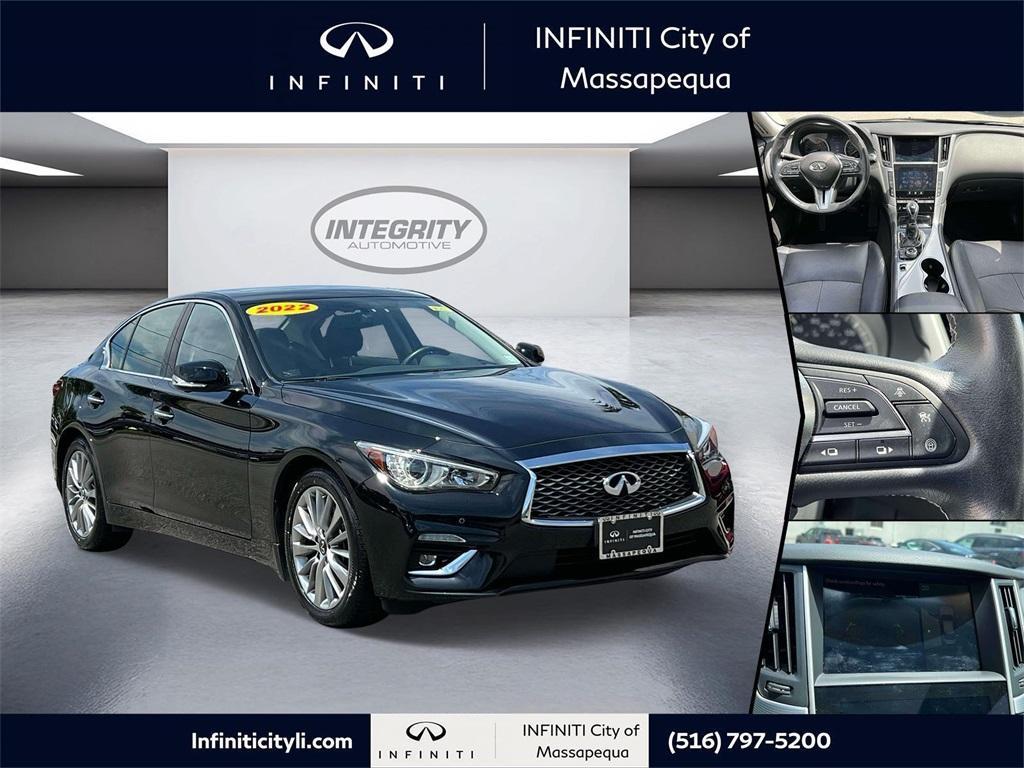used 2022 INFINITI Q50 car, priced at $28,498