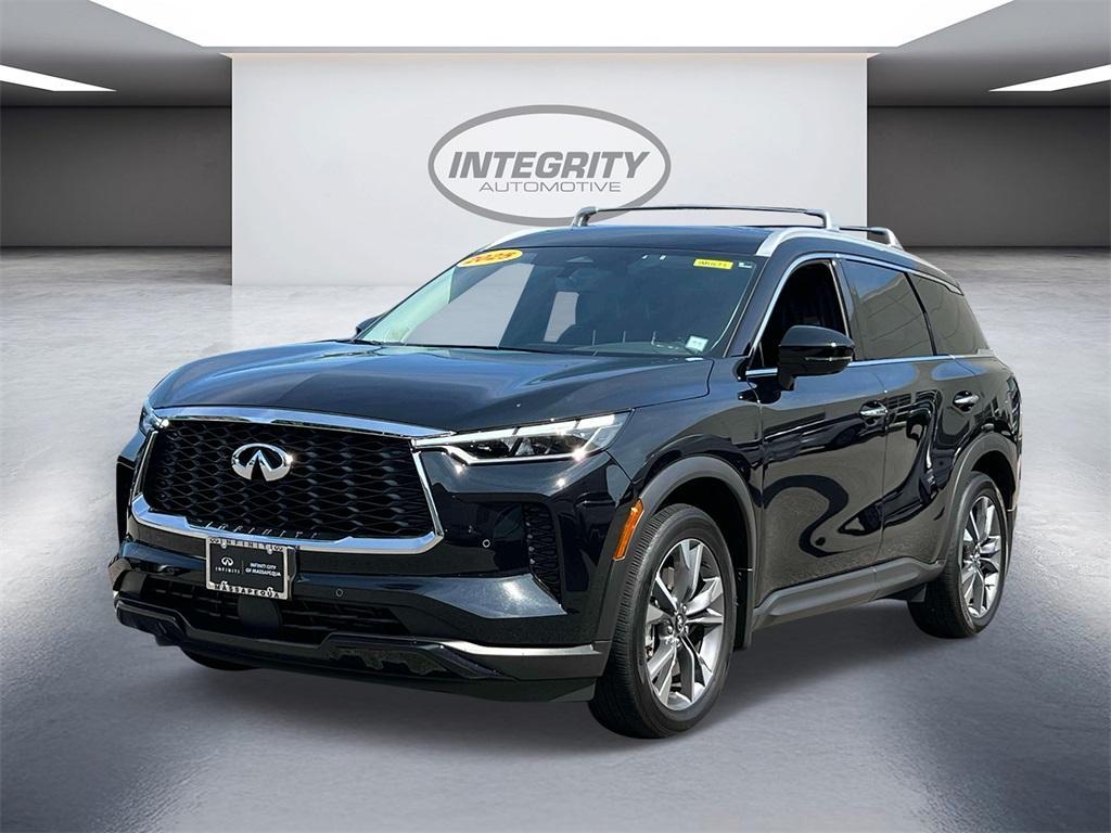 used 2025 INFINITI QX60 car, priced at $44,998