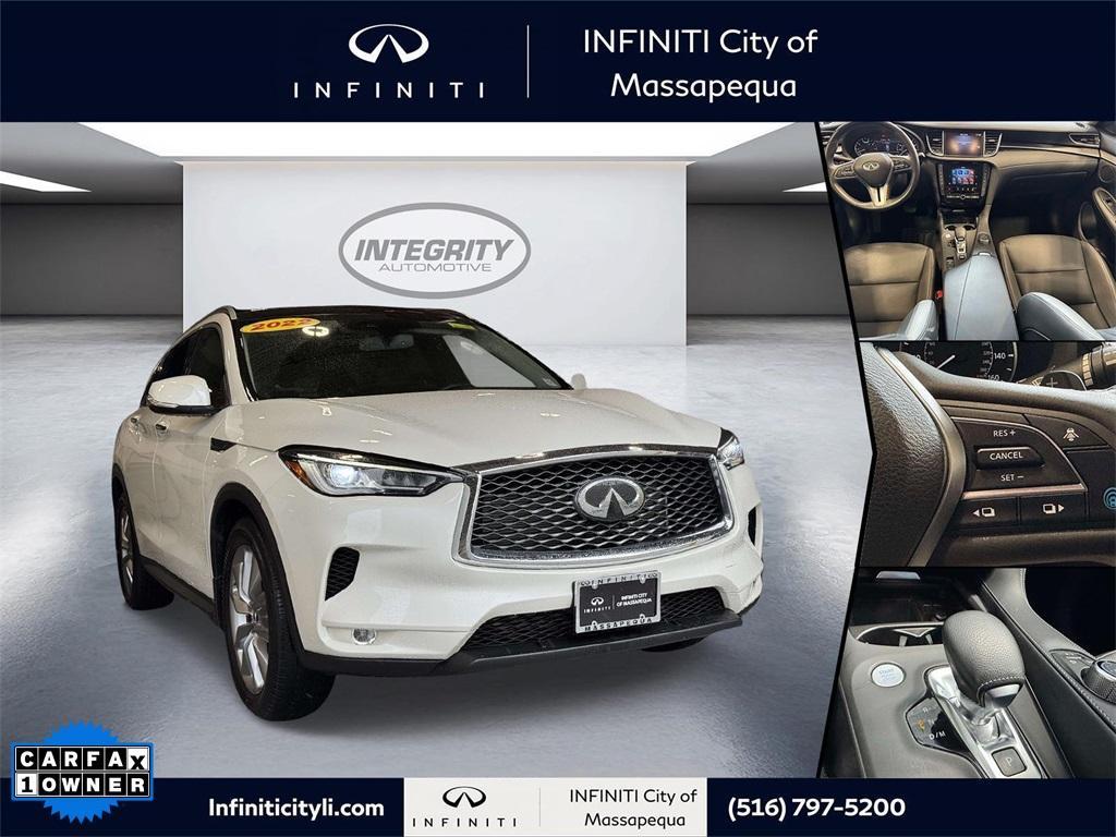 used 2022 INFINITI QX50 car, priced at $29,498