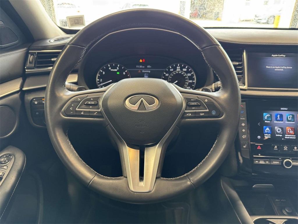 used 2022 INFINITI QX50 car, priced at $29,498