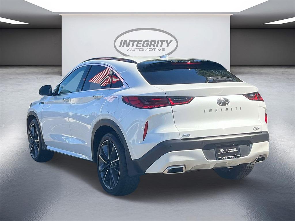 used 2025 INFINITI QX55 car, priced at $39,398