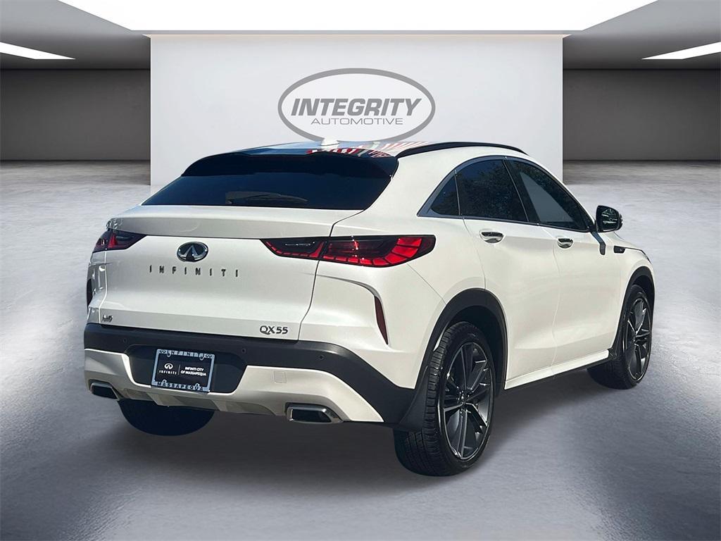 used 2025 INFINITI QX55 car, priced at $39,398