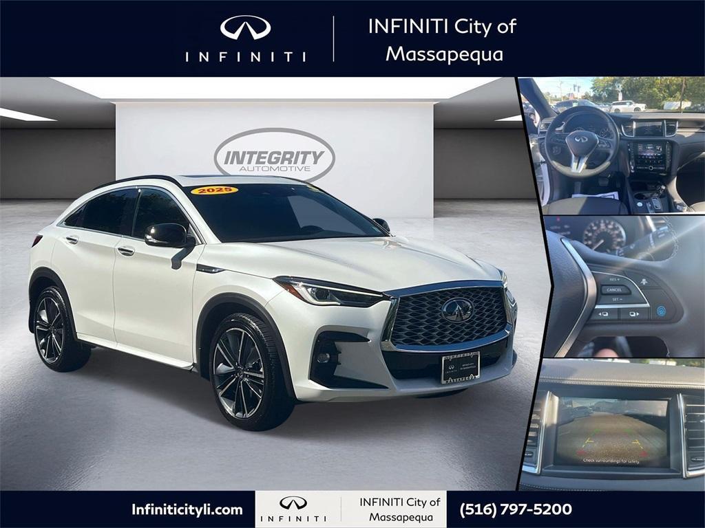 used 2025 INFINITI QX55 car, priced at $39,398