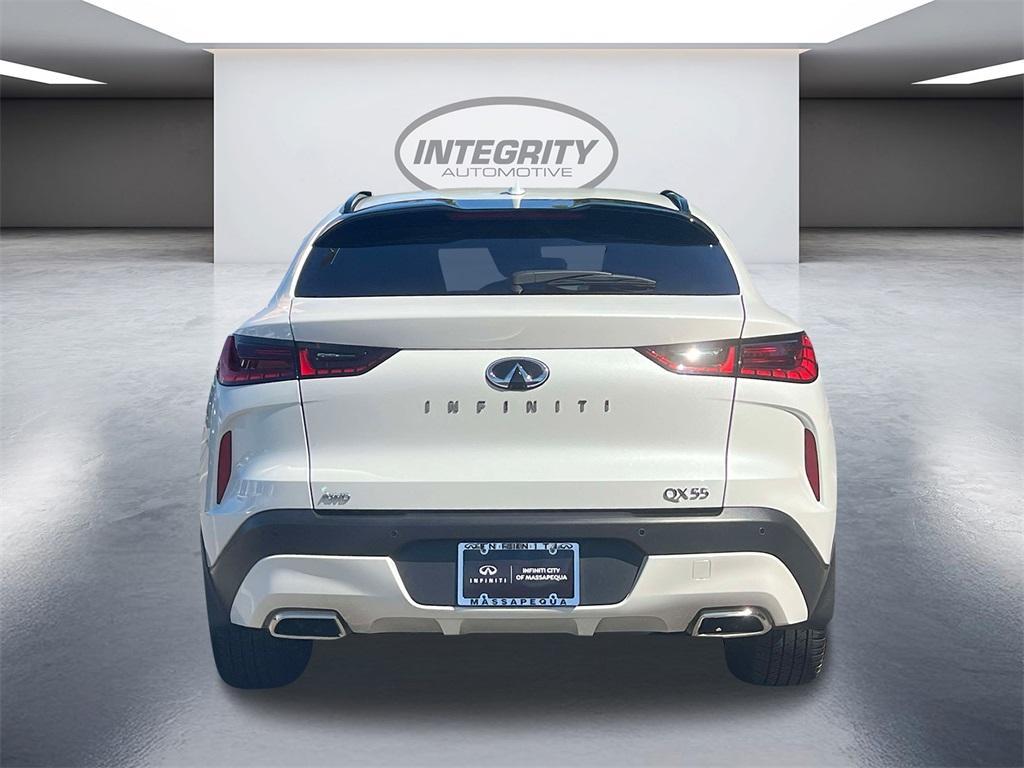used 2025 INFINITI QX55 car, priced at $39,398