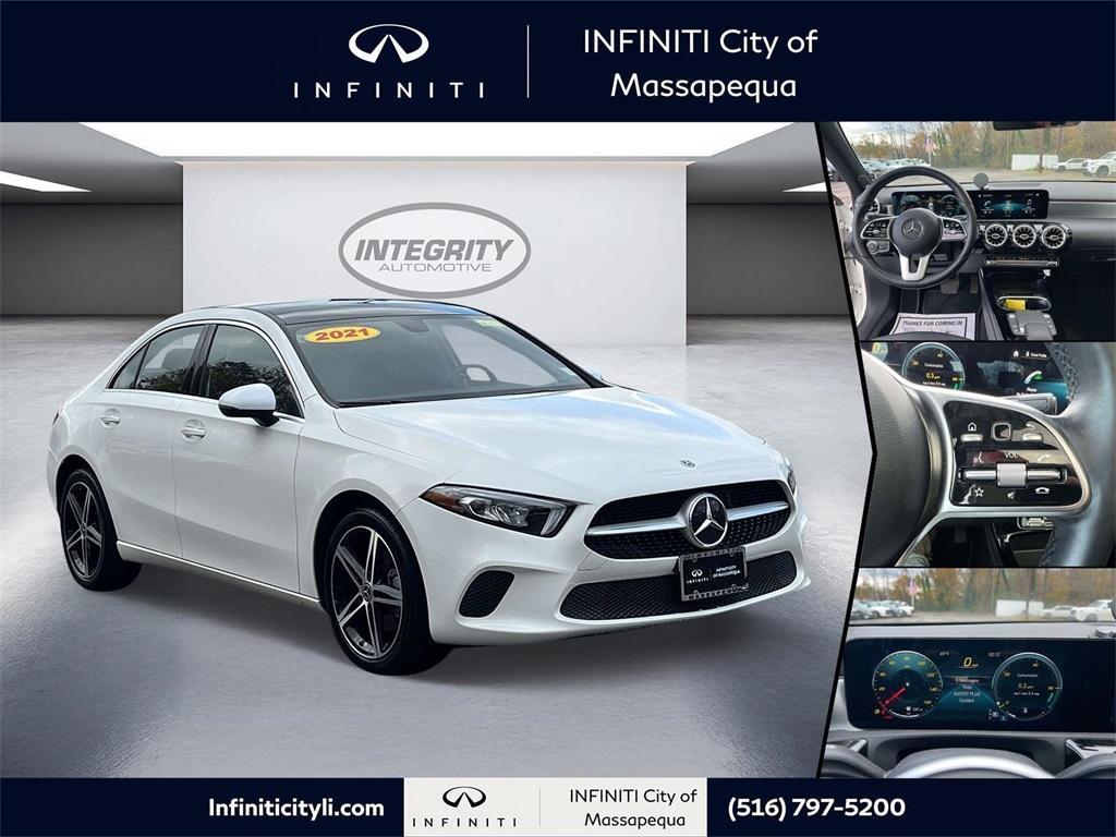 used 2021 Mercedes-Benz A-Class car, priced at $22,998