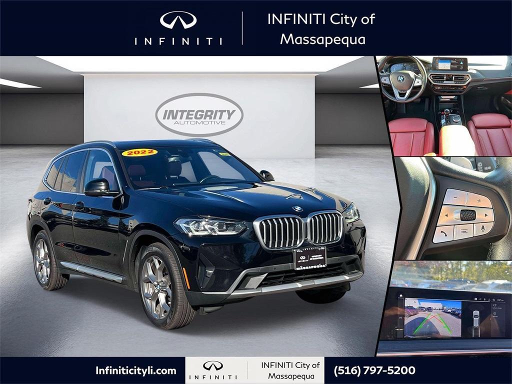used 2022 BMW X3 car, priced at $28,298