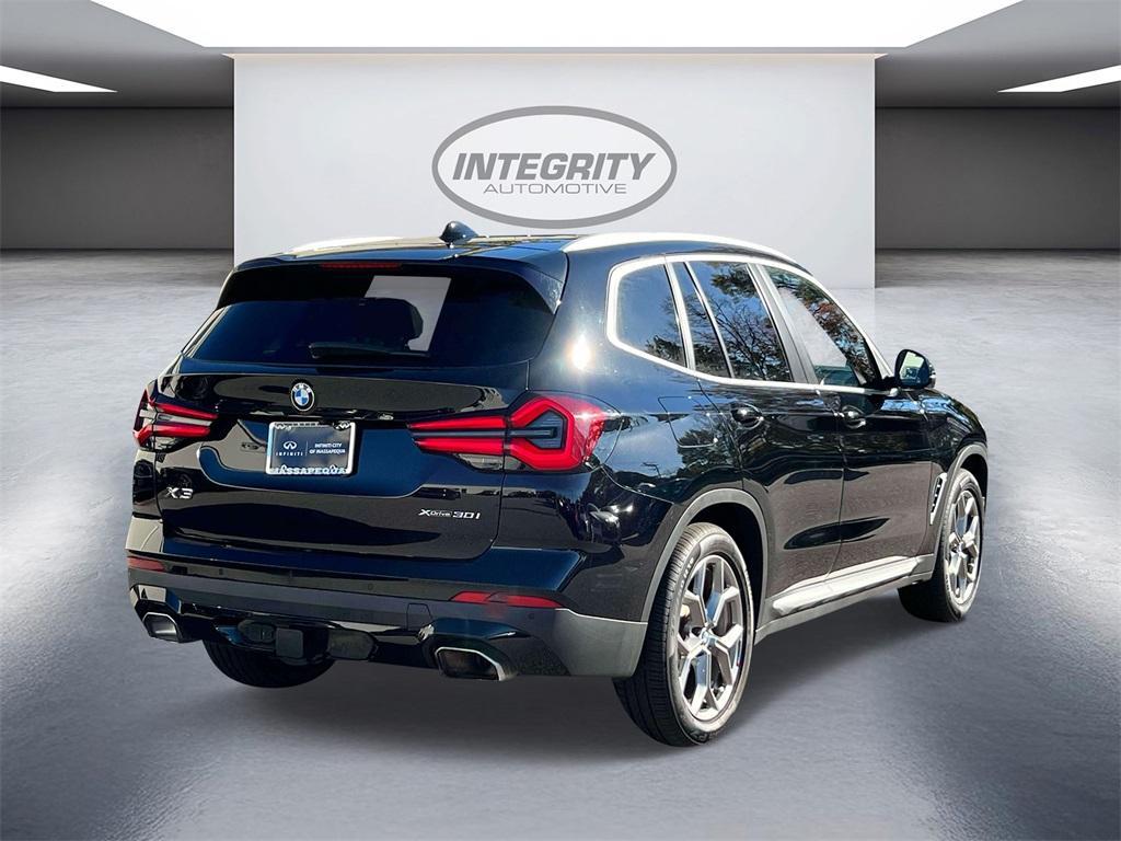 used 2022 BMW X3 car, priced at $28,298