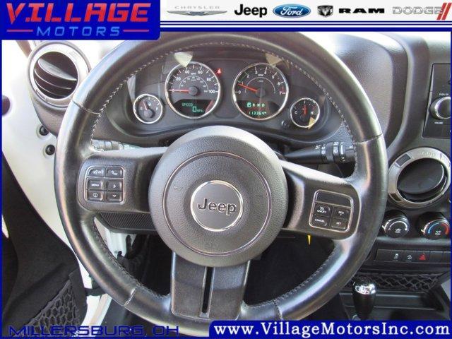 used 2015 Jeep Wrangler Unlimited car, priced at $17,887