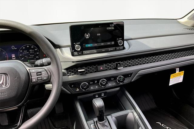 new 2025 Honda Accord car, priced at $32,165