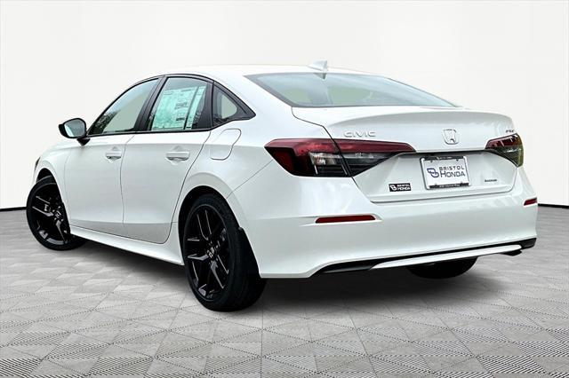 new 2025 Honda Civic Hybrid car, priced at $30,555