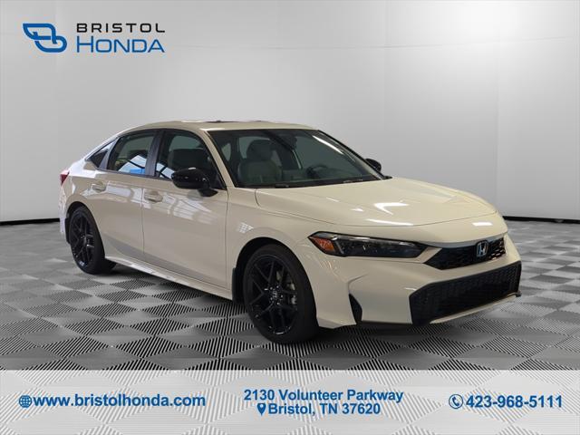 new 2025 Honda Civic Hybrid car, priced at $30,555