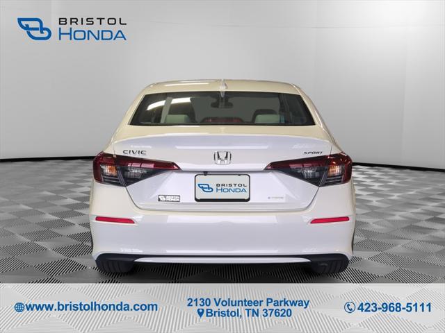 new 2025 Honda Civic Hybrid car, priced at $30,555