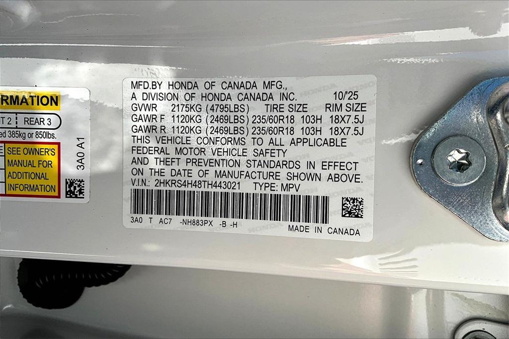 new 2026 Honda CR-V car, priced at $36,555