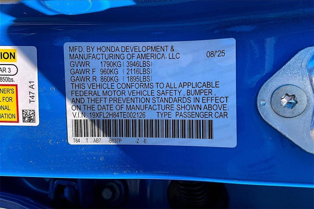 new 2026 Honda Civic car, priced at $29,445