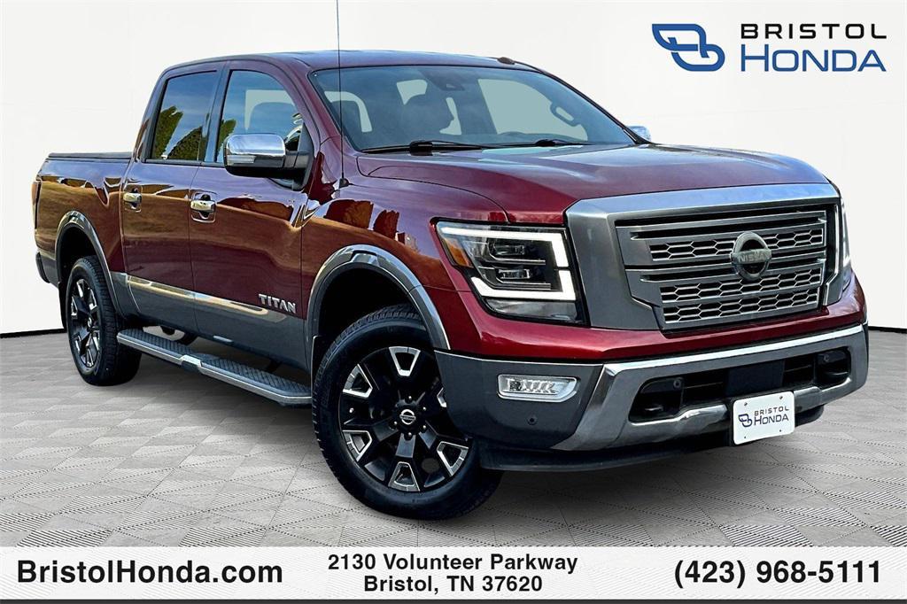 used 2021 Nissan Titan car, priced at $35,967