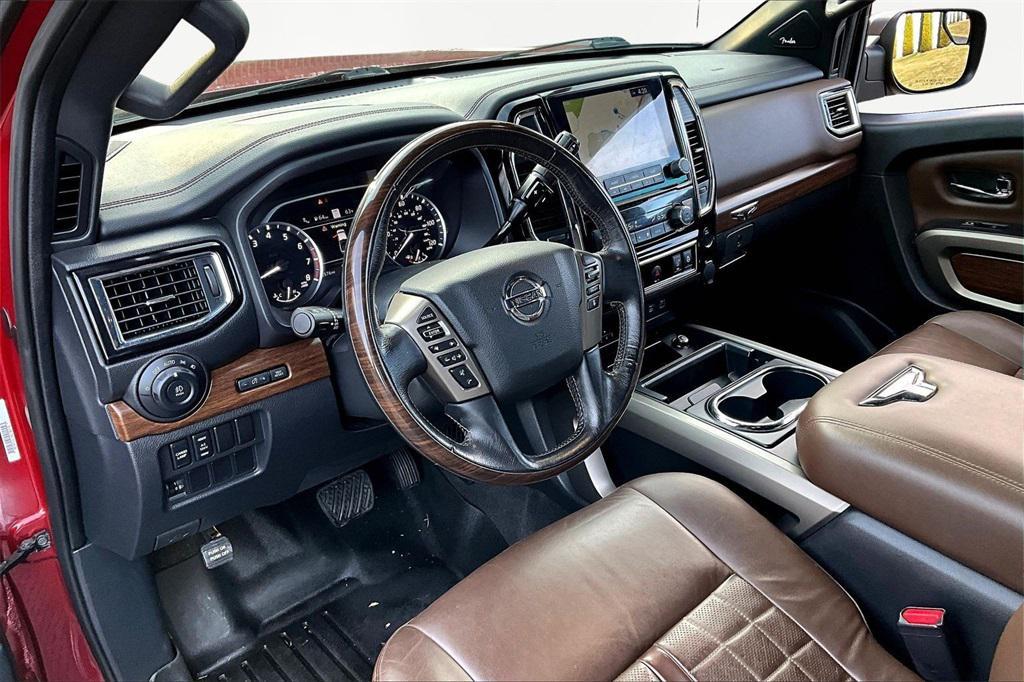 used 2021 Nissan Titan car, priced at $35,967