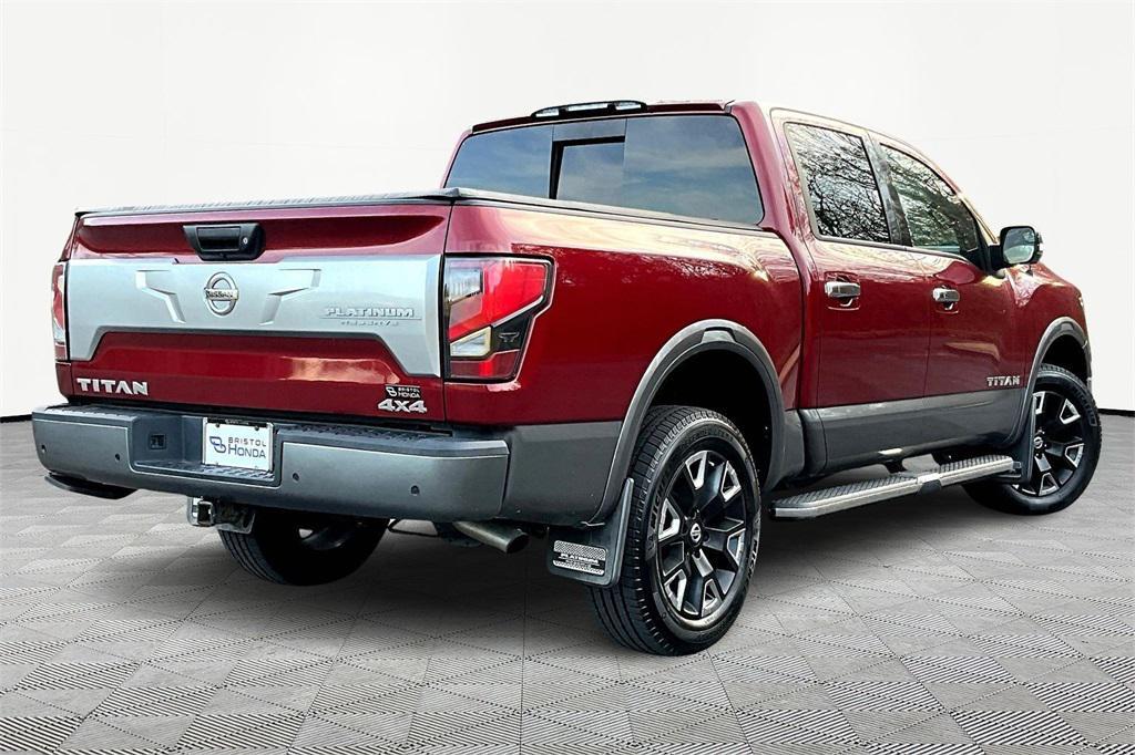 used 2021 Nissan Titan car, priced at $35,967