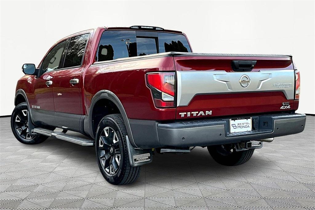 used 2021 Nissan Titan car, priced at $35,967
