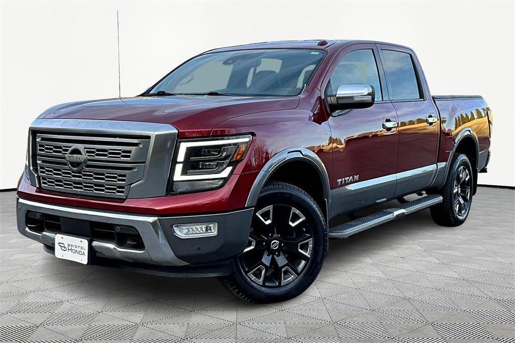 used 2021 Nissan Titan car, priced at $35,967