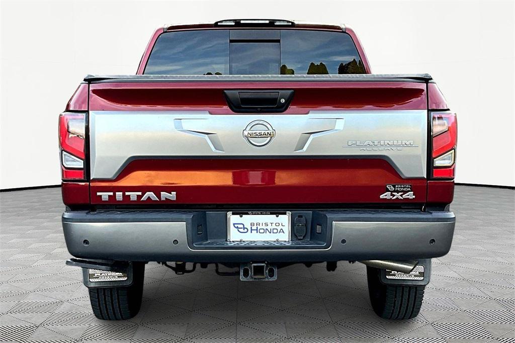 used 2021 Nissan Titan car, priced at $35,967