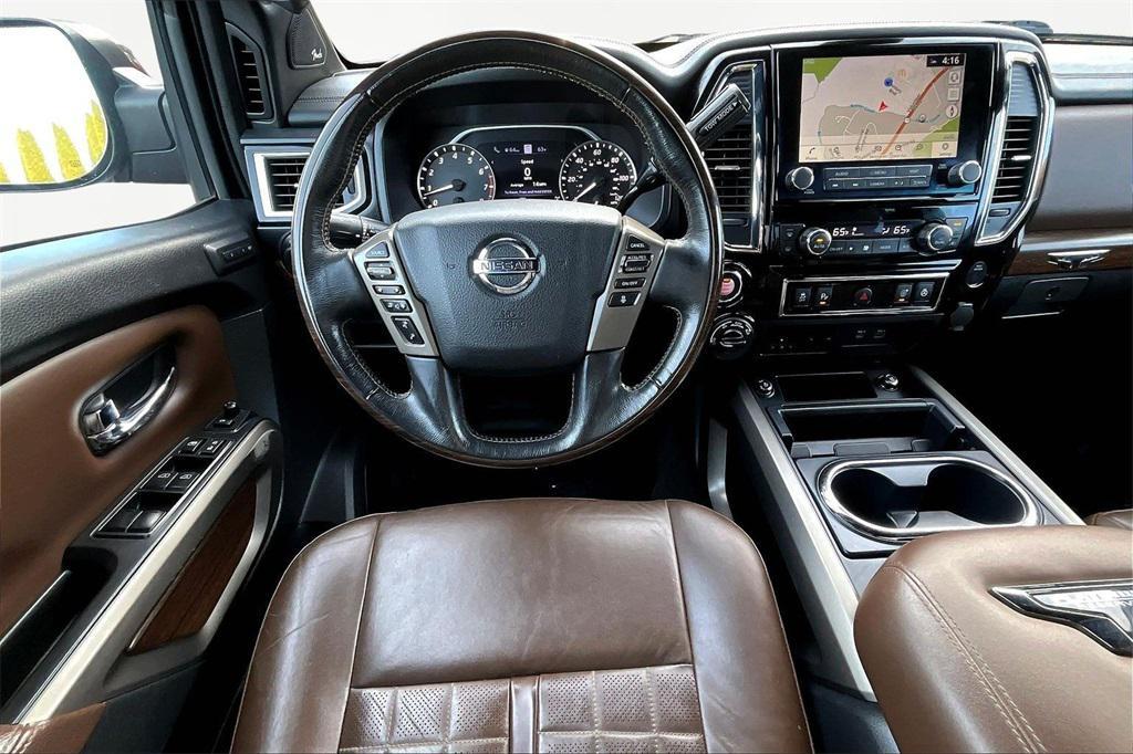 used 2021 Nissan Titan car, priced at $35,967