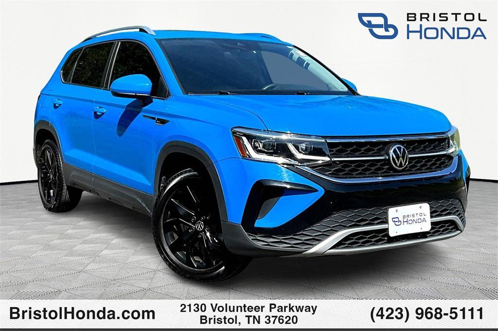 used 2022 Volkswagen Taos car, priced at $21,631