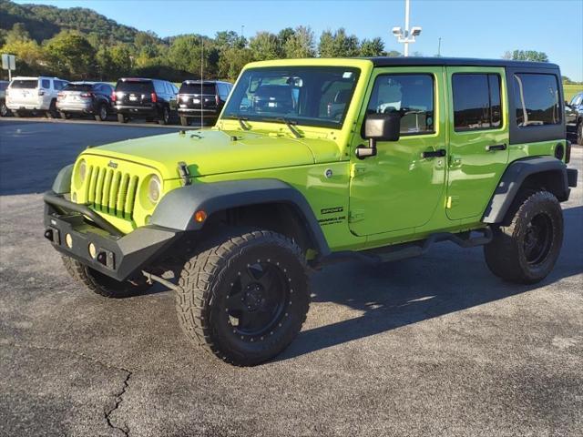 used 2016 Jeep Wrangler Unlimited car, priced at $18,494