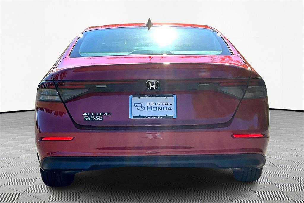 new 2025 Honda Accord car, priced at $32,210