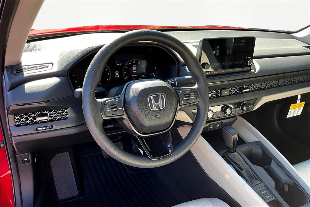 new 2025 Honda Accord car, priced at $32,210