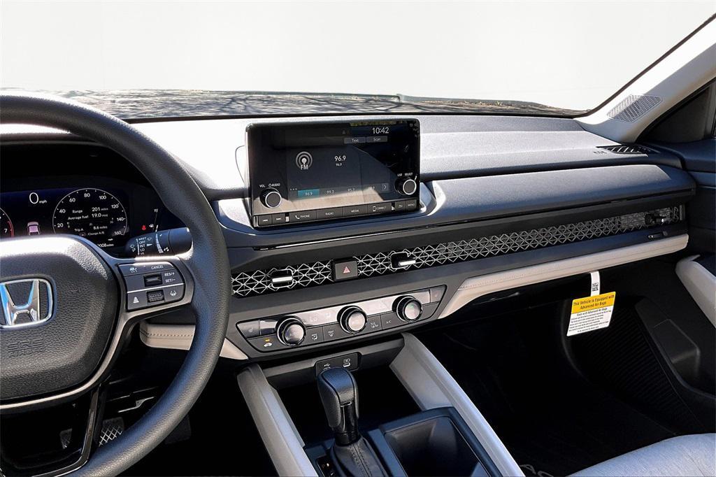 new 2025 Honda Accord car, priced at $32,210