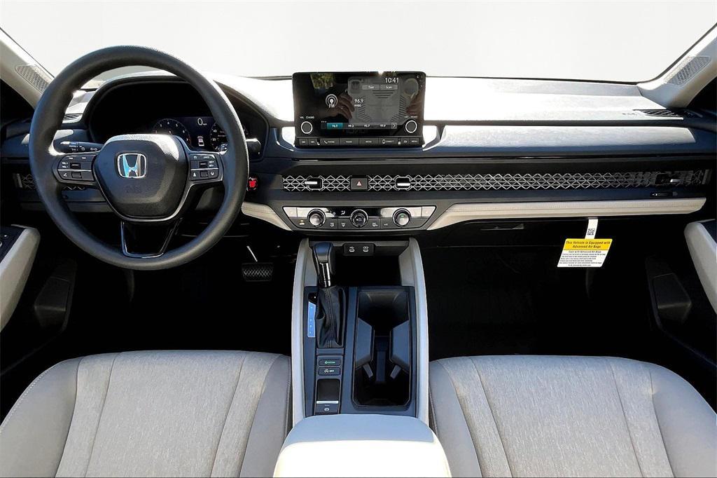 new 2025 Honda Accord car, priced at $32,210