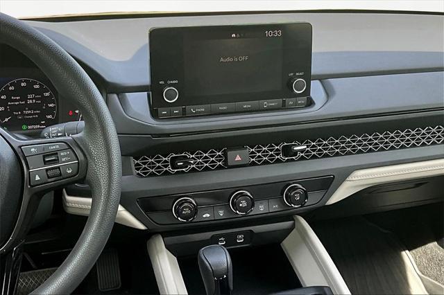 used 2023 Honda Accord car, priced at $27,842