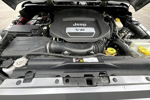 used 2016 Jeep Wrangler Unlimited car, priced at $23,069