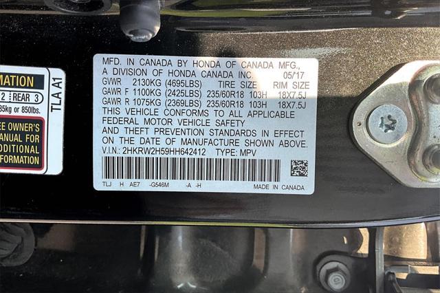 used 2017 Honda CR-V car, priced at $12,980
