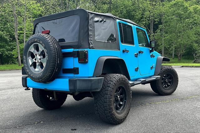 used 2017 Jeep Wrangler Unlimited car, priced at $22,488