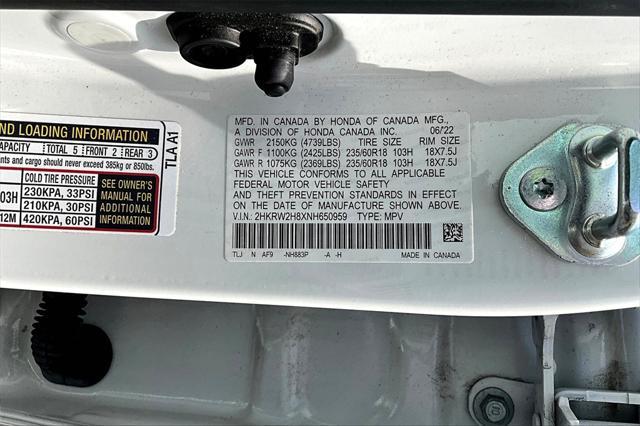 used 2022 Honda CR-V car, priced at $34,320