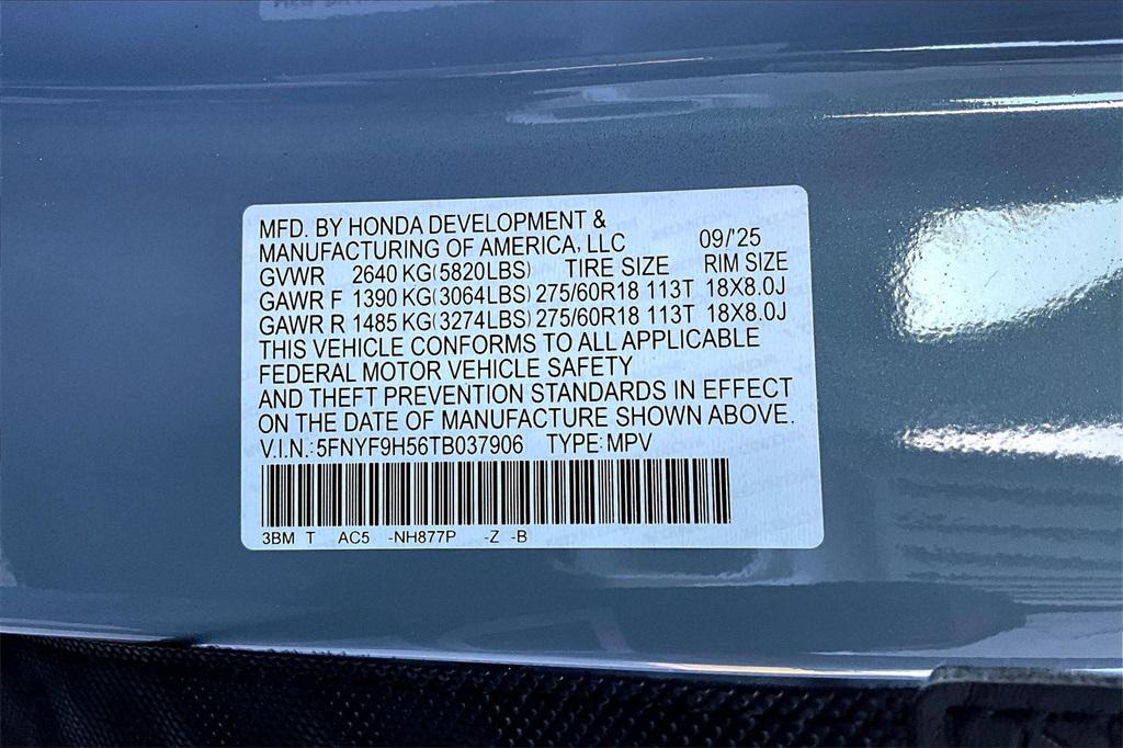 new 2026 Honda Passport car, priced at $50,620